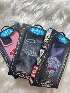 Von Dutch iPhone 16 Pro Max Case. Select which case you would like.